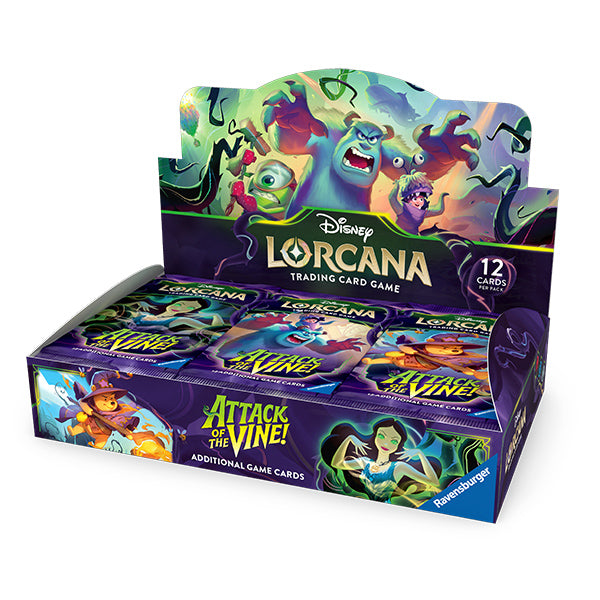 Disney Lorcana: Attack of the Vine!- Booster Box